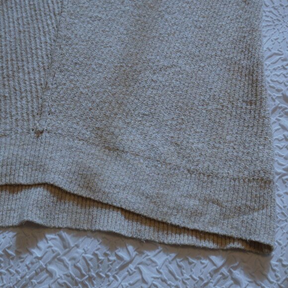 Ruby Moon Cotton Blend V-Neck Sweater - Size S - Picture 8 of 10